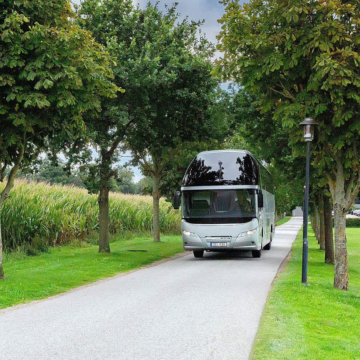 bussbolag, resebolag, Bema resor, bussfotografering, bussresor, produktfotograf, Örenäs slott, landskap, Skåne